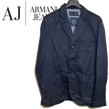 ARMANI JEANS 테일러드 자켓 네이비