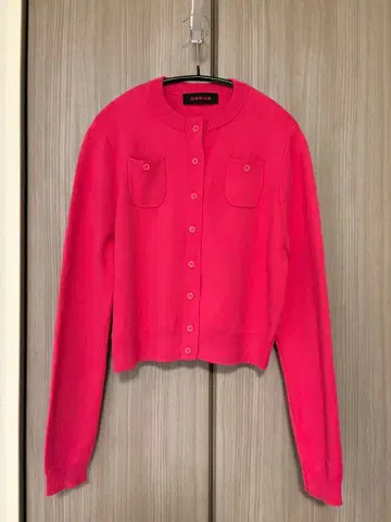 CaBaN 코튼 캐시미어 크루넥 가디건