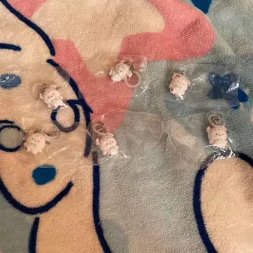 포차코 산리오 포근포근 스노우 표시 액세서리 가챠가챠