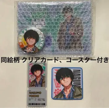 사카모토 데이즈 점프 GIGA 아크릴 스탠드 & 캔뱃지 나구모 세트