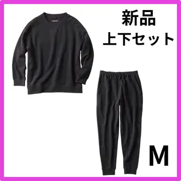 [ 미사용 새상품 ] 워크맨 여성용 트레이닝복 맨투맨 상하의 세트 블랙