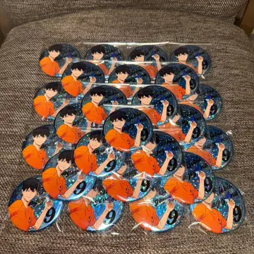 하이큐 애니메이션 데크 홀로그램 캔뱃지 종이비행기 카게야마 토비오 30개