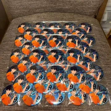 하이큐 애니메이션 카드 홀로그램 캔뱃지 종이비행기 카게야마 토비오 50개