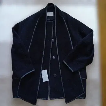 IENA 트위드 리본 코트 츠지 나오코 콜라보 세레모니