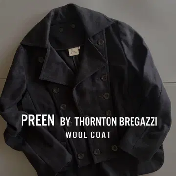 구제 의류 UK제 P 코트 나폴리탄 자켓 멜톤 HP 프랑스