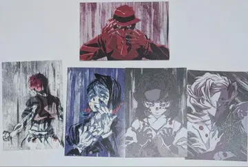 귀멸의 칼날 전집중전 막간화 입지편 무한열차편 유곽편 엽서 세트