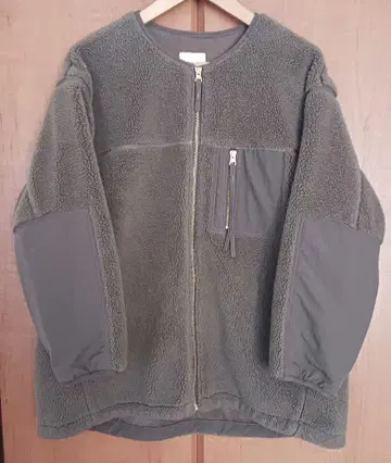 LEPSIM 렙심 플리스 보아 자켓 브라운