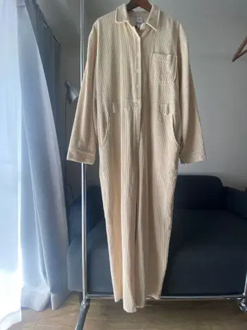 코듀로이 올인원 베이지