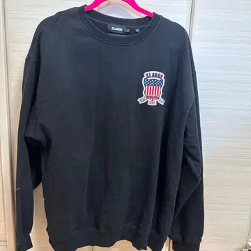 AVIREX XLARGE 블랙 맨투맨 XL