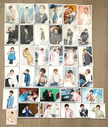 나니와단시 공식 사진 후지와라 죠이치로 35장 세트