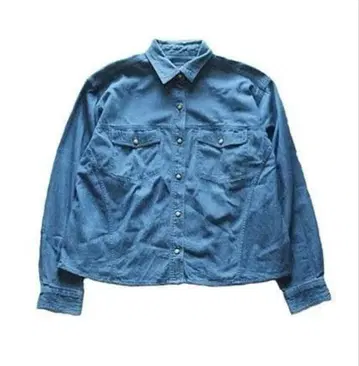 여성용 M 사이즈 Patagonia 긴팔 데님 셔츠