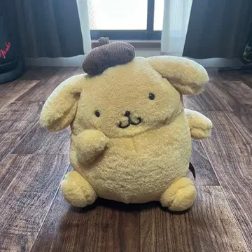 택 포함 새상품 산리오 폼폼푸딩 레트로 포즈 봉제 인형 S 한정판