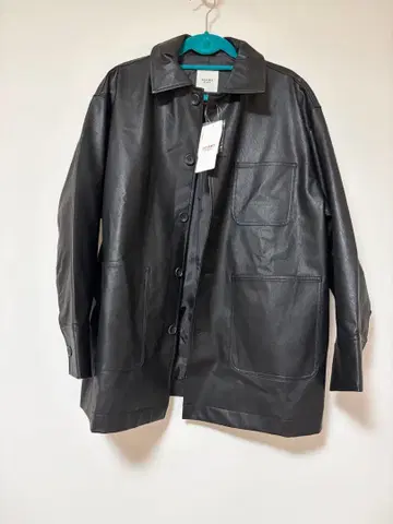 BEAMS Heart 페이크 가죽 자켓