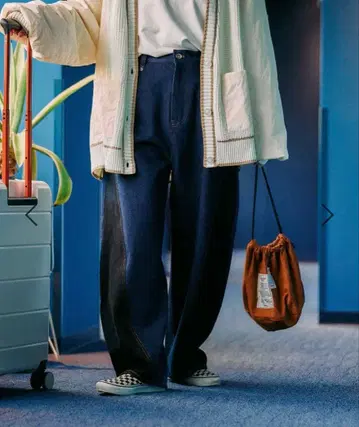 니코앤드 [ be with M ] 미사요 데님 팬츠 인디고 S