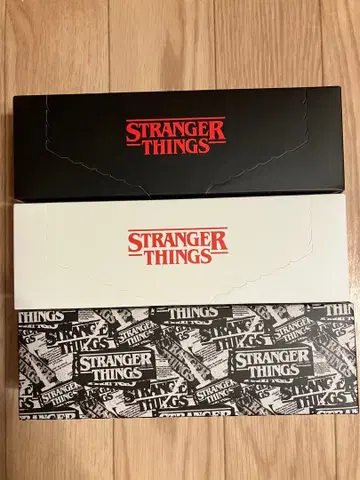 스트레인저 싱스 x 3COINS 콜라보 5가지 패턴 재고 백 3종