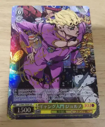 바이스 슈바르츠 갱 입문 죠르노 SP 사인