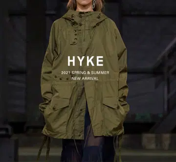 HYKE N/C MILITARY JACKET 사이즈 1