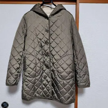 niko and - 퀼팅 코트 카키 사이즈 4