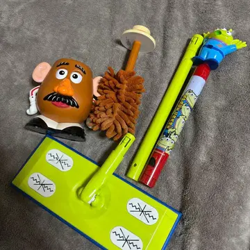 포테이토 헤드 핸디 청소포 리틀 그린맨 퀵클리너 와이퍼 플로어