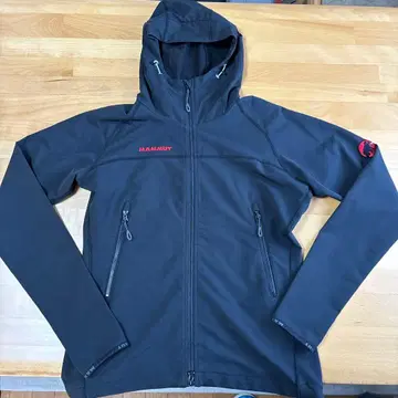 MAMMUT 풀 집업 마운틴 후드티 블랙 S 사이즈