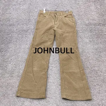 [ JOHNBULL ] 코듀로이 팬츠 베이지 캐주얼