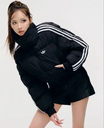 [ S 사이즈 ] 아디컬러 크롭 합성 다운 퍼퍼 / 아디다스 오리지널