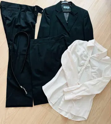 블랙 취업 정장 묶음 판매