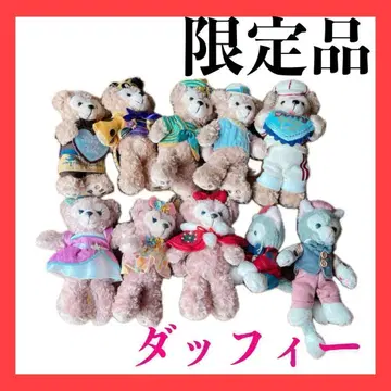 Disney 디즈니씨 더피 한정판 인형 배지 10개