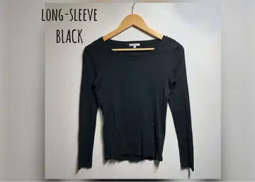 Comfort basic 블랙 긴팔 T셔츠 S