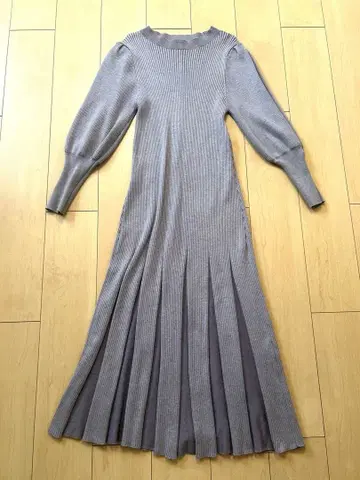 내추럴 뷰티 베이직 니트 원피스