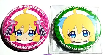 사신짱 드롭킥 모찌코로링 캔뱃지 특전