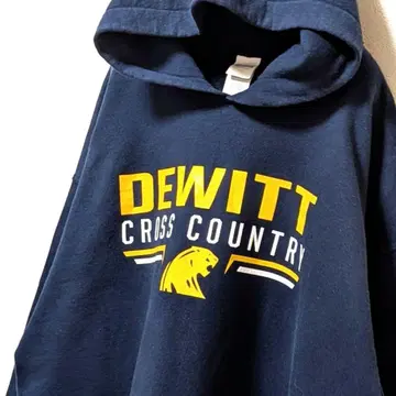 길단 위트 크로스 컨트리 후드 맨투맨 네이비 네이비 컬러 L 구제 의류