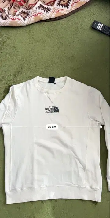 THE NORTH FACE 화이트 트레이닝복