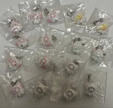 산리오 캐릭터즈 메지루시 액세서리 후와후와 스노우 가챠