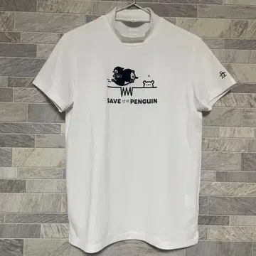 먼싱웨어 타로아웃 콜라보 반팔 셔츠 모크넥 L