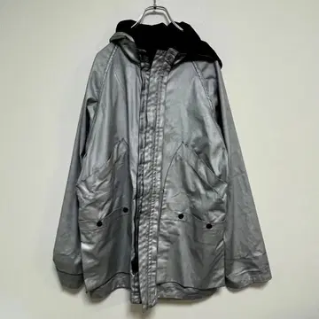 노티카 NAUTICA 리버서블 블루종 블랙 실버 레어