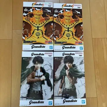 [ 미개봉 새상품 ] NARUTO 나루토 진격의 거인 엘렌 리바이 피규어