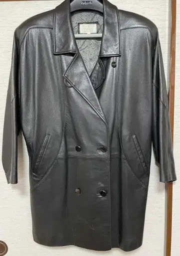 여성용 빈티지 가죽 자켓