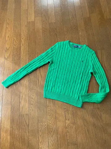 새상품 폴로 랄프 로렌 니트 L 그린