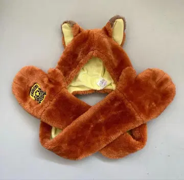 디즈니 리조트 주토피아 닉 머플러 캡