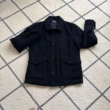 네이비 숏 슬리브 자켓