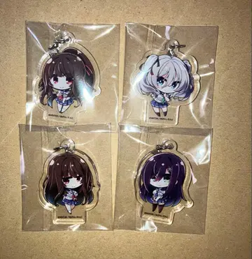 아마카노 메지루시 아크릴 참 컬렉션 4종