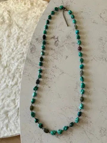 터콰이즈 터키석 롱 목걸이