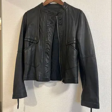 CHIMBRA LUXE 가죽 자켓 S size 블랙