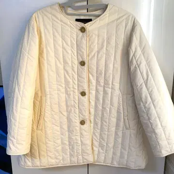 어반 리서치 충전솜 세로 퀼트 코트