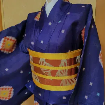 메이센 코몬 기모노