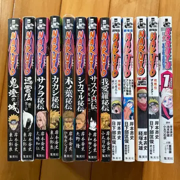 NARUTO 소설 세트 + 비전