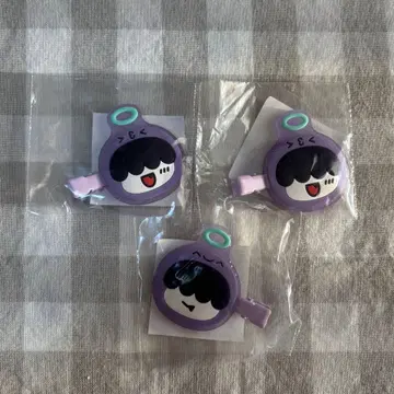 TXT 캡슐 토이 뿔바투 후니니 린 헤어 클립 휴닝카이