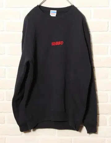 새상품급 아타미 온천 SUNBIRD(선버드) 맨투맨 L 네이비