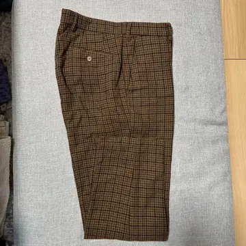 FREAK'S STORE 체크 무늬 슬랙스